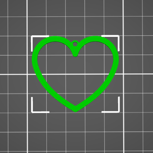 HEART PENDANT FOR NECKLACE, JEWELRY, EAR RINGS, CHARM 3D model