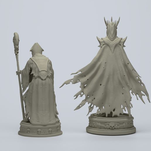 15.jpg Fantasy Chess Set – Mythical Creatures Edition