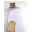 6ba95a36-cc10-4e09-852d-9fc7939d2791.JPG Bloque pain et support à confiture/pâte à tartiner / Bread block and jam/spread holder