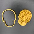 IMG_1862.jpg STL-Datei Mexican Sugar Skull Cookie Cutter herunterladen • Objekt zum 3D-Drucken, dwain