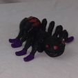 Niedliche Flexi Print-in-Place Spinne