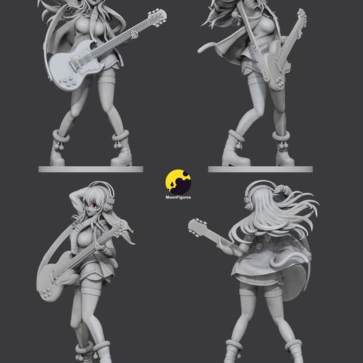 シ*ン様 SUPER SONIKO Conceptfigure 3体 81L2F-HUbsL._UF350,350_QL80_.jpg