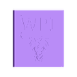 WPI.stl WPI Goat Plaque