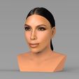 untitled.108.jpg Kim Kardashian bust ready for full color 3D printing