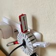 IMG_3482.jpg Rotatable USB stick holder for the socket / 2-piece / Print-in-place / Plug USB storage wheel