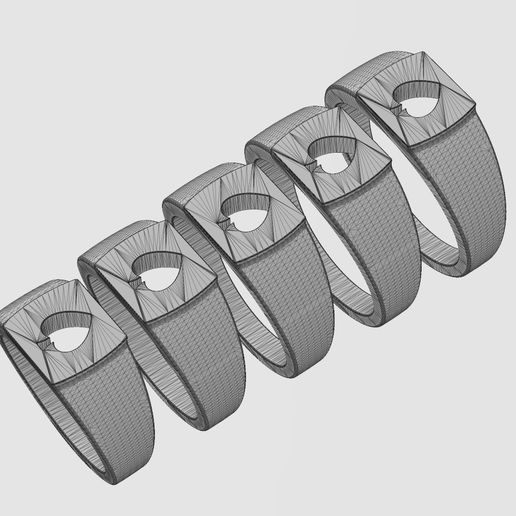 wf0.jpg Ace of spades engraving signet ring US sizes 5to9 3D print model