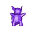PM3D_BR_Wartortle.stl 008 - Wartortle Low Poly
