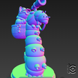 SNAG-0448.png Explorer Cat on Caterpillar - 3D Model for Printing