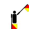 Semaphore_Echo.png Semaphores - "Alpha ... Zulu" (Winkeralphabet) for silicone moulds