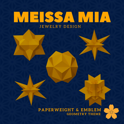 Self-Intersecting-Quasi-Regular-Duals-Paperweight.png Self-Intersecting Quasi-Regular Duals Geometric Paperweight - 3D Print File for Self-Intersecting Quasi-Regular Duals Paperweight - Geometric Paperweight - Sacred Geometry Fashion Statement