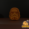 trooper-biscoito-ft.png Kit 5 Cookie Cutter - Star Wars (Dark side)