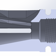 Screenshot-2026-06-06-155816.png HK416 Flash hider - Threaded 1/2-28 1:1 ratio