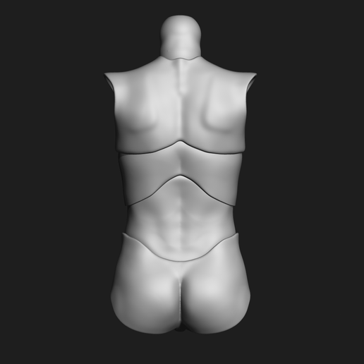 ♂️ Anatomically Accurate Male BJD Doll Body 3D Model