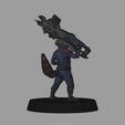 03.jpg Rocket Raccon - Guardians of the Galaxy Vol. 3 - LOW POLYGONS AND NEW EDITION