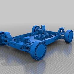 863.png 3D printed vehicle with hub motor, printable gear bearing and printable flexible tire