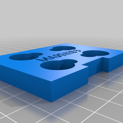 NDFiltersCase.png Archivo 3D gratis DJI Mavic Air ND Filtros caso - 4 elementos・Modelo para descargar y imprimir en 3D