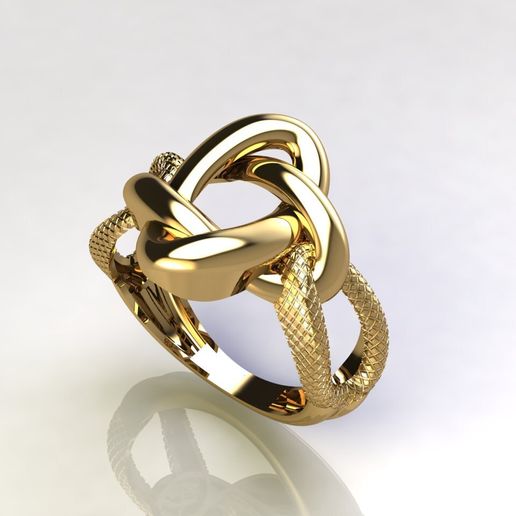 Lightweight Women Ring Jewlery Rings For Women STL 3DM 3D JEWELLERY 3D model
