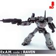 6.jpg Armored Core Last Raven Mecha  3DPrint Articulated Action Figure