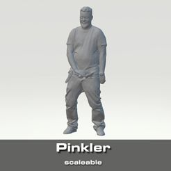 pinkler-title.jpg Файл STL Фигурка "Пинклер" для диорам・Модель 3D-принтера для скачивания, BeeFee
