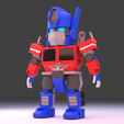 3.png Sd Optimus prime 3d Model From the transformers Ver 2