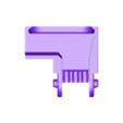 Chain_Frame_Mount_-_Intergrated_Cable_Guide.stl Sidewinder X1 and Genius Bed Side Cable Chain Relocation