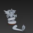 Naga-Sentinel-5.jpg Naga Sentinel - Criatura fantástica mitad serpiente mitad dragón Modelo de impresión 3D