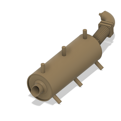 Exhaust-Right.png Semovente M42 Exhausts and Cover 1/35