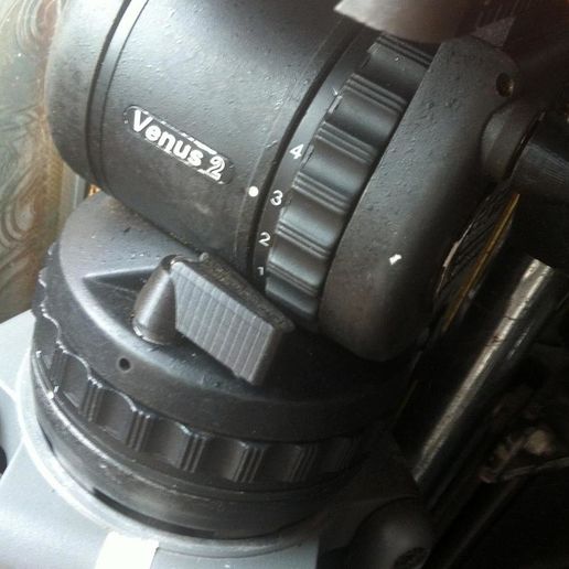 Satchler-Secced tripod head locking and brake handle (24 splines)
