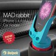 Mad_Rabbit_01.jpg MAD rabbit - iPhone Car Holder v2.0