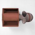 untitled.2.8.png Burro Planter - 3D Printed Donkey-shaped Planter