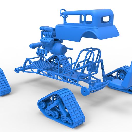 68.jpg Diecast Hot Rod auf Schienen Maßstab 1 bis 25