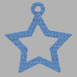 58.png Hollow christmas star X76
