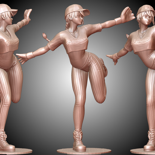 🎮 Yuri Sakazaki・Arquivo 3D para Impressão 3D・Cults