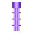 Gatling.STL AH 64 Apache (Easily printable)