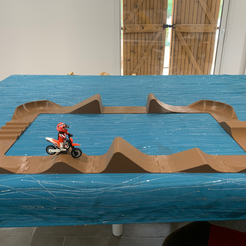 circuit-2.png STL file motocross supercross bmx playmobil ninja go・Model to download and 3D print