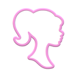 B-1.png Doll Silhouette Cookie Cutter Set | STL File