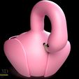 ISOMETRICO.jpg Cute flamingo pot