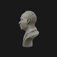 13.jpg Martin Luther King head sculpture ready to 3D print