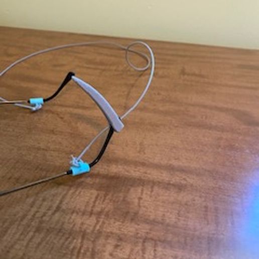 Eye Glass Extender/Support 3D model