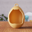 untitled9.png 3D Easter Egg Tree Ornament Archivo STL - 328