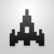 Asset_1222.jpg Space Invaders Pixel Art 3D Printable Model