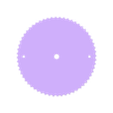 Roue dentée pour courroie.stl Toothed wheel for belt