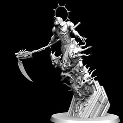 242185104_897637207805302_4368287132533919656_n.jpg Fichier STL Combattant de nuit sur table・Modèle pour impression 3D à télécharger