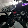 7778a955-1e76-4f23-a4d9-9b37da226cd8.jpg Voltmeter handlebar mount with small sunscreen