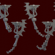 LoC-Cataphractii-Schadelernte-Pattern-Power-Axes.png LoC Cataphract Demolishers Weapons