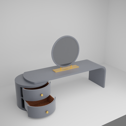 untitled.sell-33png.png Fichier 3D table miroir moderne・Design pour imprimante 3D à télécharger