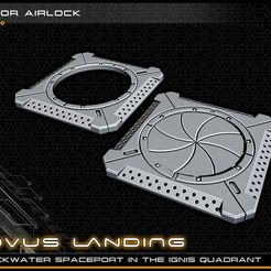 floorairlock_lowres.jpg Floor Airlock - 28-32mm Gaming - Novus Landing