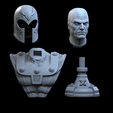 render.591.png STL МАГНЕТО X-МУЖСКОЙ БЮСТ 3D ПЕЧАТЬ