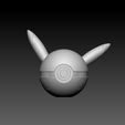 ZBrush-Document1.jpg Pokemon Pikachu Pokeball