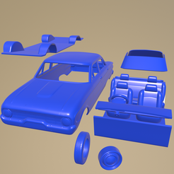 c03_005.png STL file Ford Falcon 1960 Printable Car In Separate Parts・Model to download and 3D print